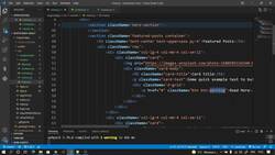 Mega Web Development Bootcamp with React Bootstrap 5, Redux, and REST API - Designing Homepage Latest Post Section Instructional Video