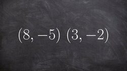 Learn how to use the slope formula to determine the slope between two points Instructional Video