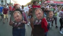 CLEAN : Pro-government march to mark anniversary of Fidel Castro's death News Clip