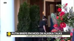 Trump-Putin Talks: Putin Briefs PM Modi on Alaska Talks News Clip