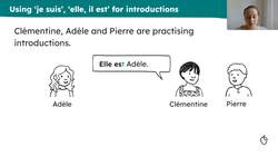 Introductions and taking the register: singular regular adjective agreement Instructional Video