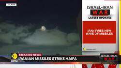 Breaking | Israel-Iran war: Iranian missiles light up Israeli skies News Clip