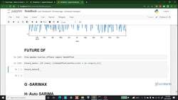 A Practical Approach to Timeseries Forecasting Using Python - Future Predictions Using SARIMA Instructional Video