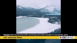 Missing hiker found alive after surviving more than 5 weeks in remote B.C. park News Clip
