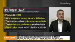 New Horizon Health CEO on H.K. Listing, Cancer Care in China News Clip