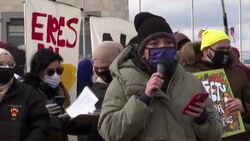 CLEAN : Immigrant rights activists demand 'bold' action from Biden and Congress News Clip