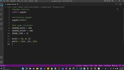 The Art of Doing - Python Network Applications with Sockets - The Pygame Module - Creating a Game Window and Game Loop Instructional Video