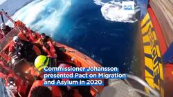 EU countries not enforcing migration pact could face legal action, says Johansson News Clip