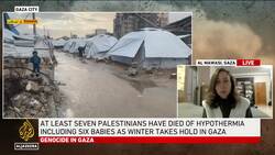 Winter takes hold: Rain floods tents of forcibly displaced Palestinians News Clip