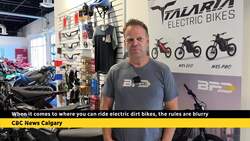 When it comes to where you can ride electric dirt bikes, the rules are blurry News Clip