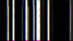 Noise on Analog TV Screen VHS Stock Footage