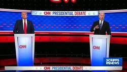 President Biden and former President Donald Trump debate immigration and border policy News Clip