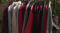 Clothing at the launch of The Duchess of Sussex new charity range The Smart Set News Clip