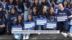 Students at Albert Einstein College celebrate Match Day News Clip