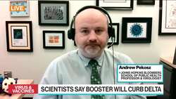 Johns Hopkins' Pekosz Sees Signs of Delta Peaking in U.S. News Clip