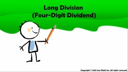 Long Division (Four-Digit Dividend) Instructional Video