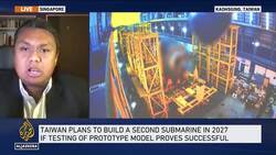 Taiwan unveils first homegrown submarine amid china tensions News Clip