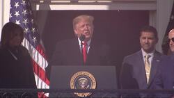 Nationals celebrate World Series at White House News Clip