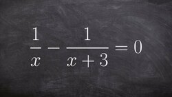 Subtracting two rational expressions by getting common denominators Instructional Video