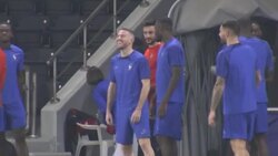 Lloris training for France during the 2022 World Cup News Clip