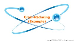 Cross-Reducing (Example) Instructional Video