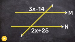 Using Alternate exterior angles to prove two lines are parallel Instructional Video