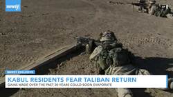 Kabul Residents Tell Newsy They Fear Taliban Return News Clip