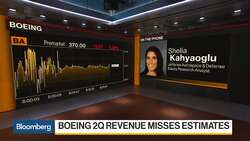 Boeing 2Q Revenue Falls Nearly $5 Billion Short of Estimates News Clip