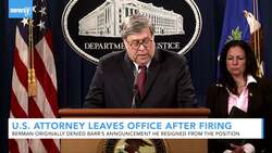 U.S. Attorney Leaving Office After Denying Resignation Announcement News Clip
