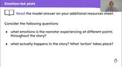 Using description and figurative language to enhance narrative writing Instructional Video