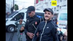 Protesters led by youth clash with police in Morocco News Clip