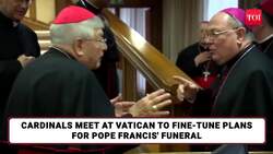 Vatican: Cardinals Hold First Meeting, Reveal Date For Pope's 'Historic Farewell' News Clip