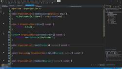 Behavioral Design Patterns in C++ - Organization - II (Cursor) Instructional Video