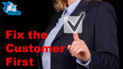 Fix the Customer First Instructional Video