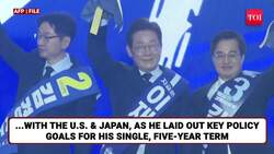 'Threat To Our Survival': New South Korean President Lee Blasts Trump Tariffs In 1st Speech | Watch News Clip