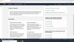 AWS Solutions Architect Associate (SAA-C02) Exam Prep Course - 2021 UPDATED! - Introduction to Amazon FSx Instructional Video
