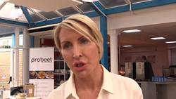 Heather Mills introduces new vegan business News Clip