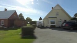 Denmark XIX synched series right side driving studio process plate background Stock Footage