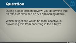 CompTIA Security+ Certification SY0-601: The Total Course - Chapter 6 Exam Question Review Instructional Video