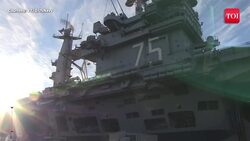 USS Harry S. Truman Retreats From Red Sea After Multiple Mishaps And Ceasefire With Houthis News Clip