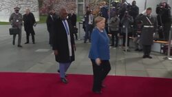CLEAN : Heads of State and Government arrive at the German Chancellery for the Compact with Africa conference News Clip