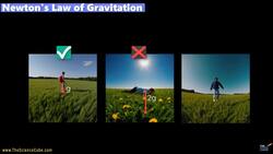 Newton's Law of Universal Gravitation | Inverse Square Law and Force Formula Instructional Video
