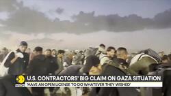 US contractors at Gaza aid sites say colleagues fired at those accessing food News Clip
