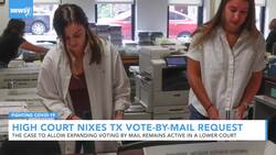 U.S. Supreme Court Denies Request To Allow All Texans To Vote By Mail News Clip