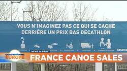 Decathlon stops kayak sales in Calais and Dunkirk after migrants use them in bid to reach UK News Clip