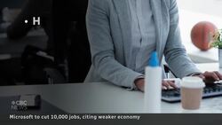 Tech industry sees thousands of job cuts News Clip