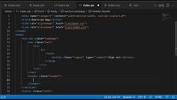 Express Framework Fundamentals - Secure Sign-Up with Auth0 and Node.js - Building the Index Page CSS and EJS Including Form Updates Instructional Video