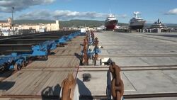 CLEAN : Yachting: La Ciotat shipyards inaugurate a giant boat lift News Clip