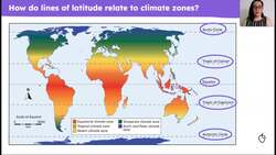 Using lines of latitude to locate the main climate zones Instructional Video