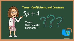 What are Terms, Coefficients and Constants? Instructional Video